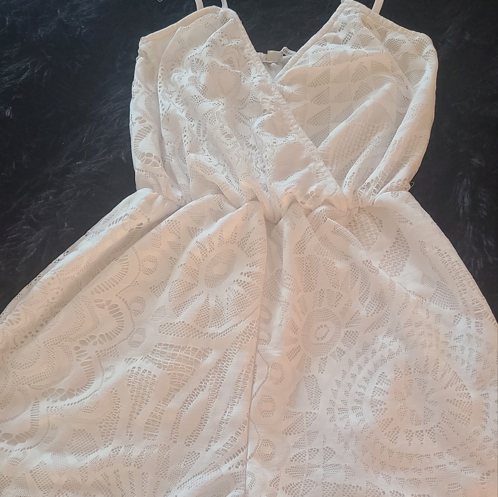 White romper
